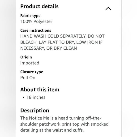 BB DAKOTA Long Sleeve Notice Me Top Size Medium Smocked Off The Shoulder Shirt - Picture 2 of 7